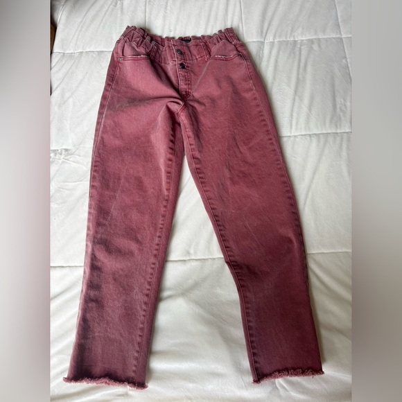 Scoop NYC Denim - Scoop NYC Women's Ankle & Cropped Jeans in Burgundy